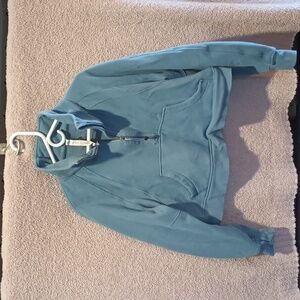 Lululemon scuba funnel neck utility blue